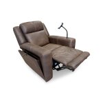 Forte Dual Powered Leather Recliner - Image 4