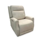 Graham Powered Leather Recliner | Khaki