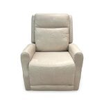 Graham Powered Leather Recliner | Khaki - Image 2