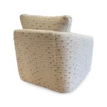 High Sloping Track Arm Swivel Chair - Image 5