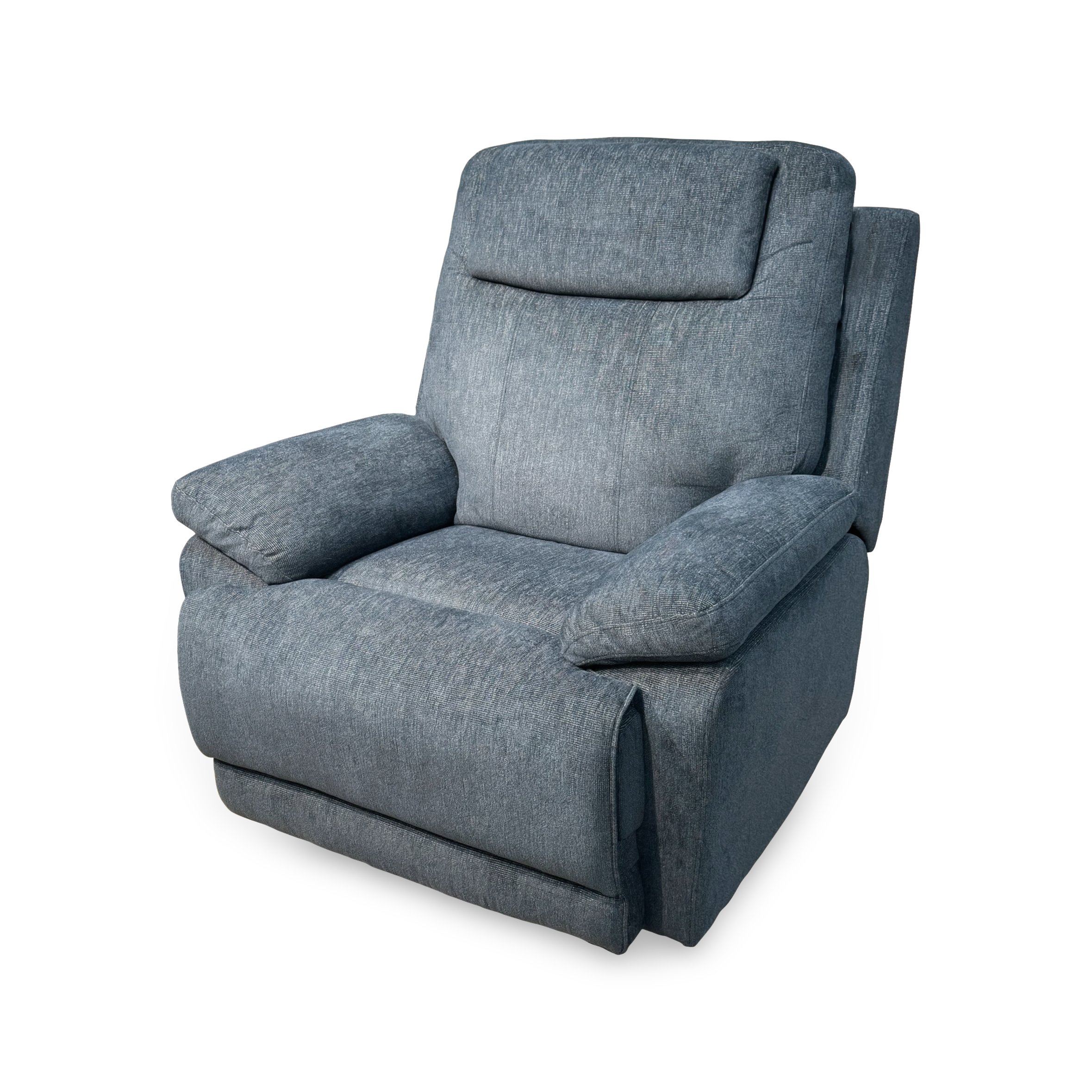 Mecca Indigo Powered Recliner
