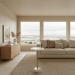 White Quartz Oval Accent Table - Image 5