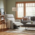 Dune Modern Casual Rocker Recliner | Manual - Image 6