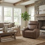 Quantum Triple Power Home Theater Immersive Recliner in Leather - Image 8