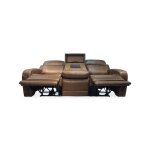 Quantum Triple Power Home Theater Immersive Sofa in Leather - Image 5