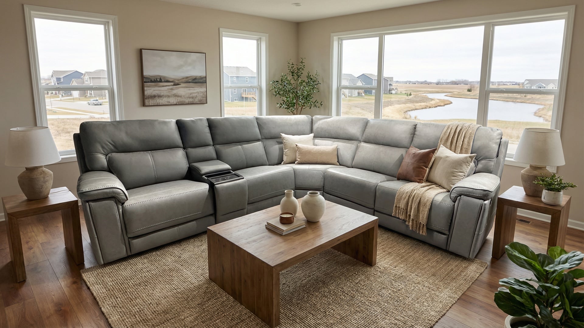MotoMotion L Shape Smart Sectional MTOM00067SEC MOTM00067SEC Angle Living Room And Family Room Sectionals Sioux Falls 1