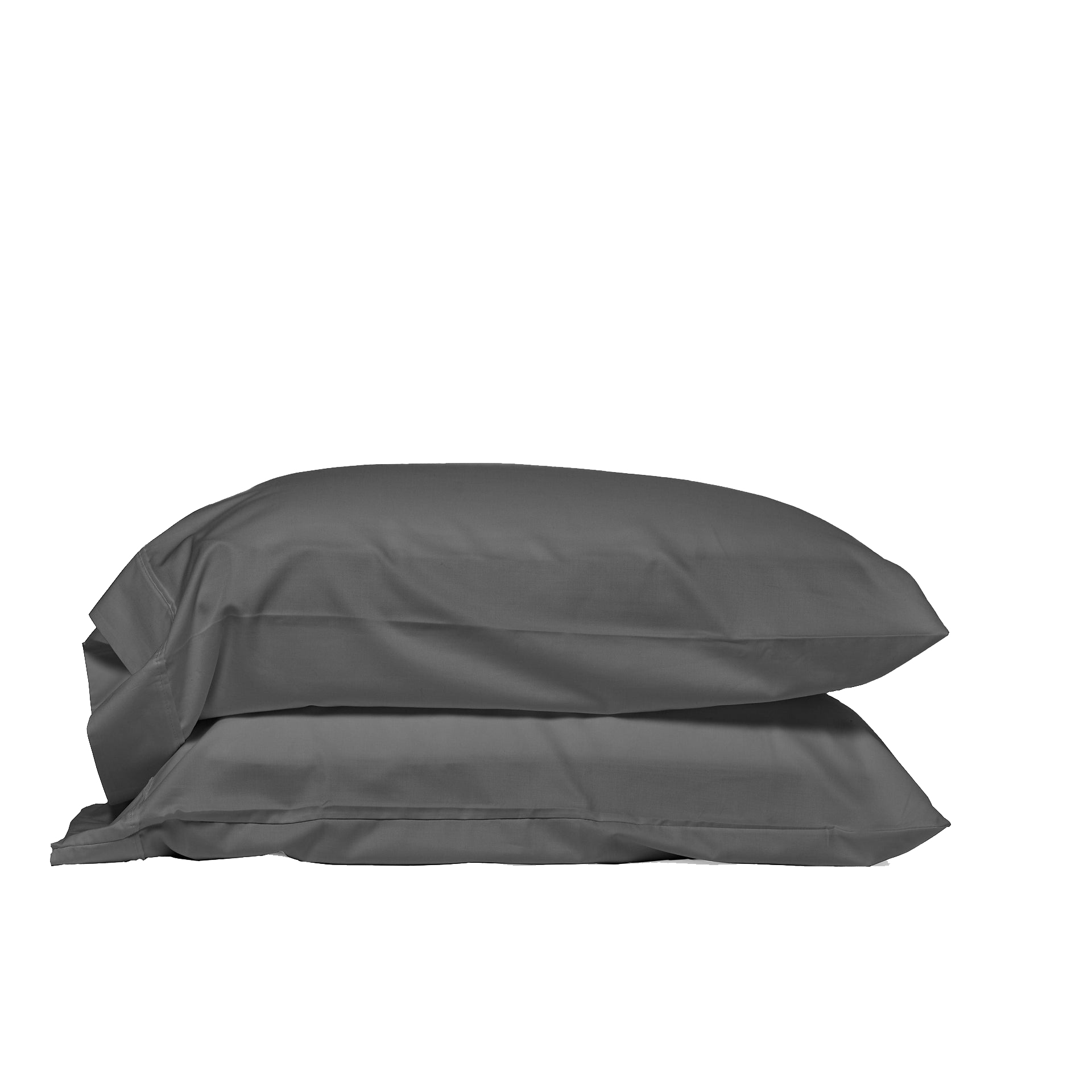 Pillow-Case-EnhancedBamboo-Grey Enhanced Bamboo DreamChill Pillowcase Set | Gray - Image 1