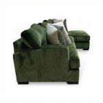 Pine 2-Piece Right Arm Chaise Sofa - Image 3