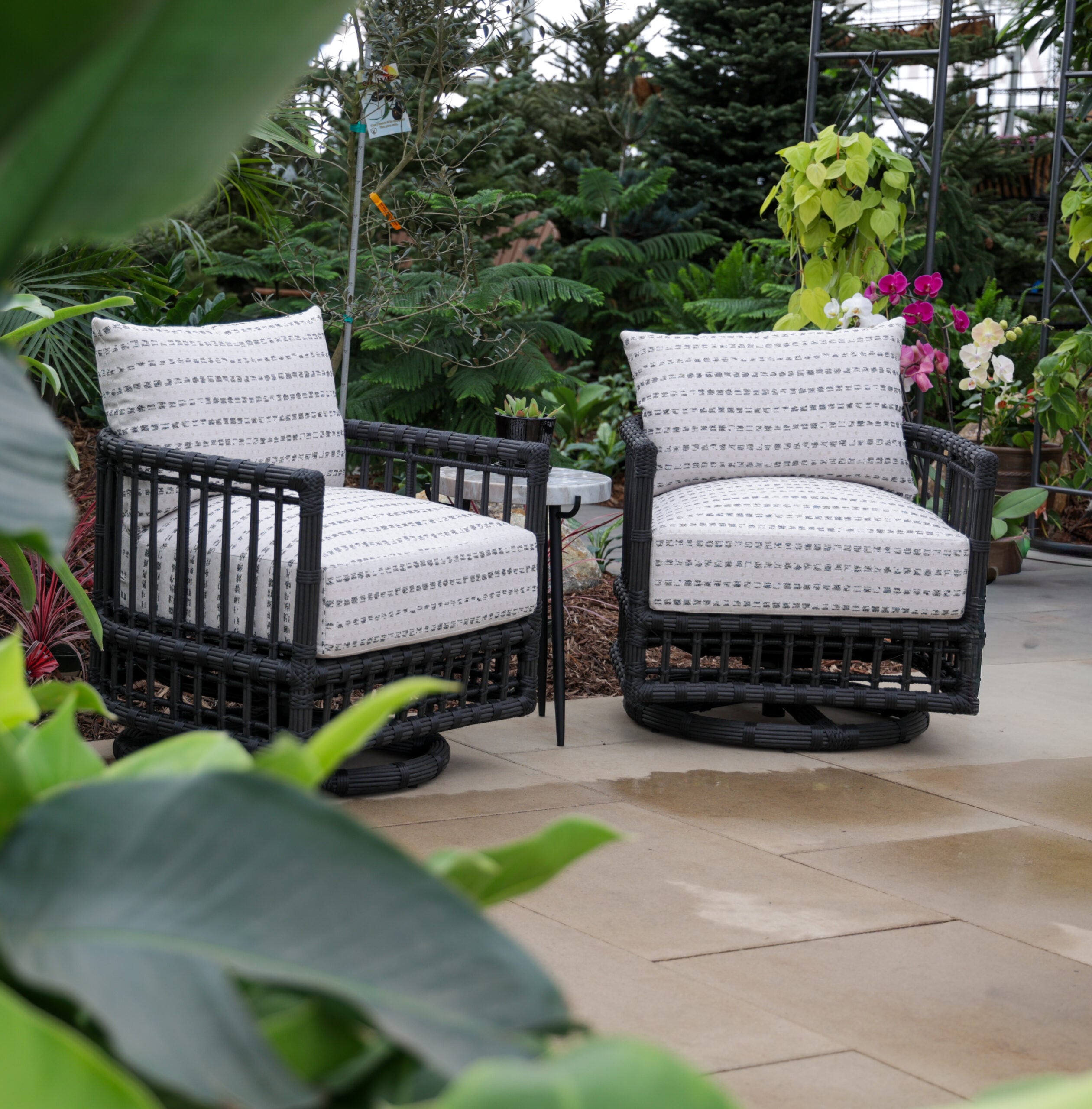 Outdoor setting in Sioux Falls, South Dakota Montgomery's Showroom