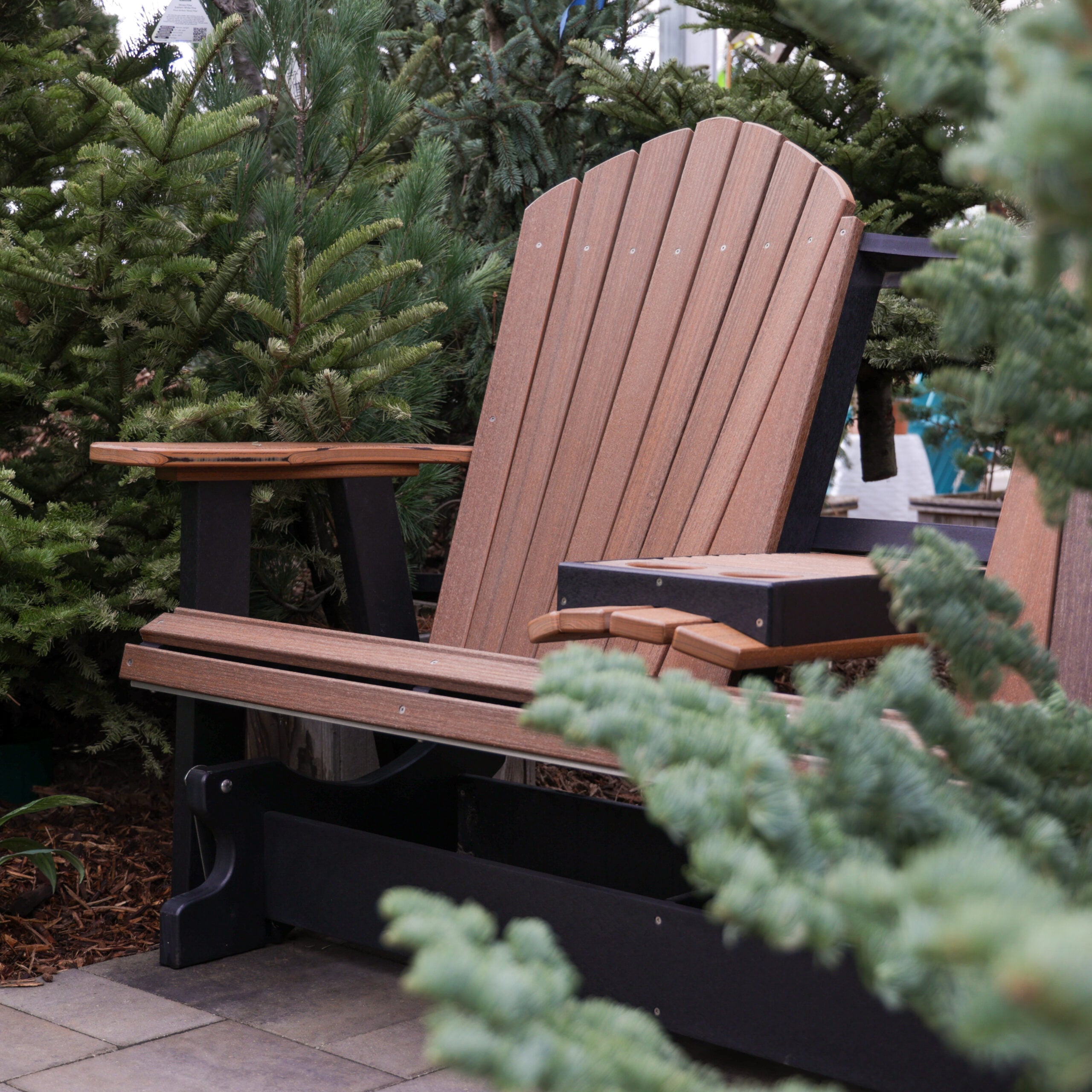 Image of Adirondack Glider Bench
