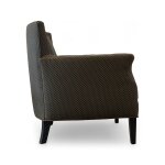 Transitional Sculpted Arm Chair | Francesco - Image 3