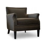 Transitional Sculpted Arm Chair | Francesco