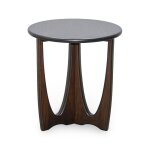 Sinatra Modern Sculptural Chairside Table