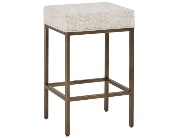 Stone Top Console Table with Stools - Image 6