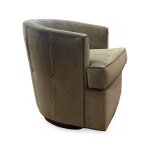 Vincent Tufted Swivel Chair - Image 4