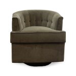 Vincent Tufted Swivel Chair - Image 3