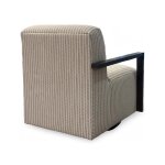 Creswell Wood Arm Swivel Chair - Image 5