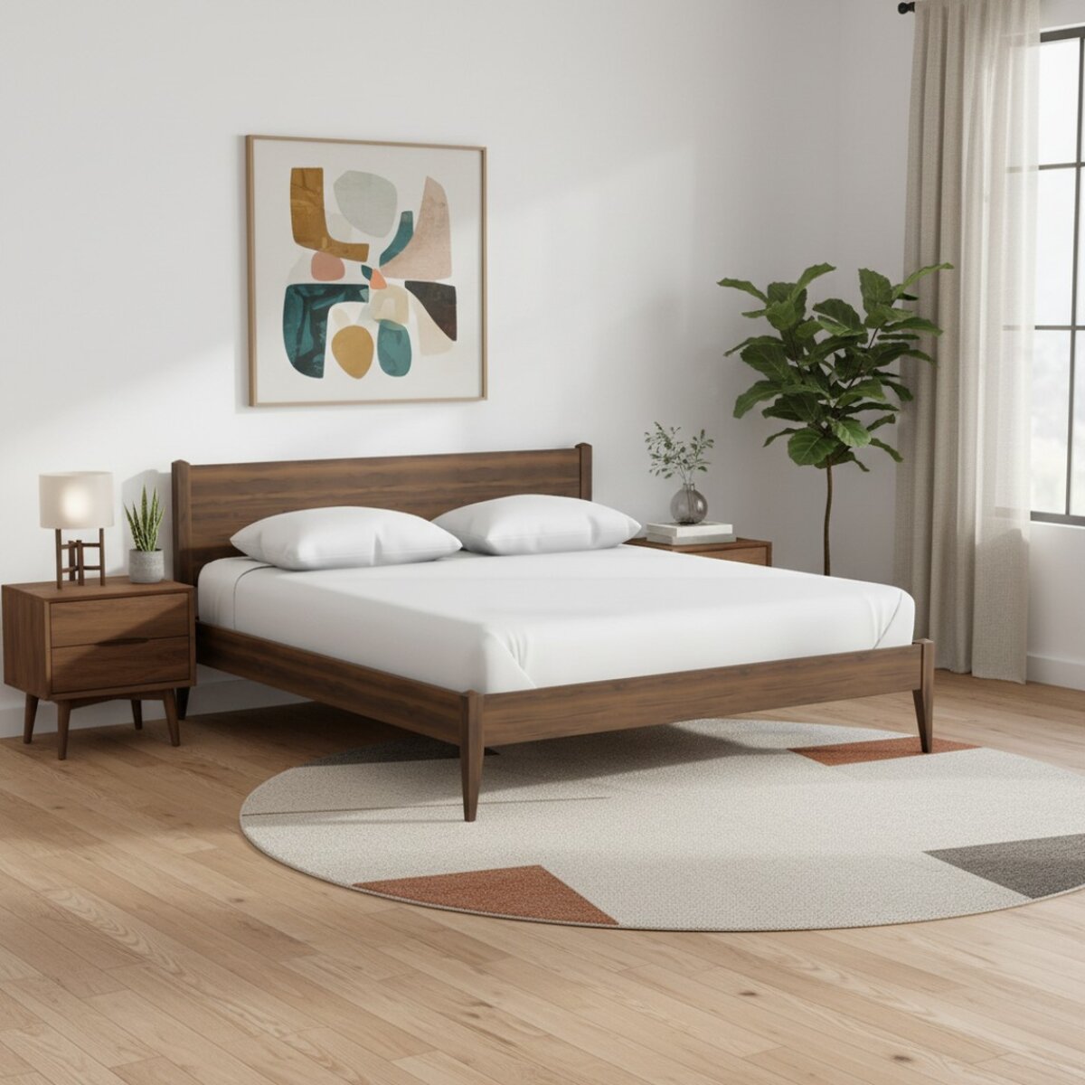 Panel Low-Profile Platform Bed | King – Montgomery’s - Local South ...