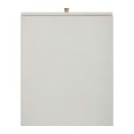 Modern Flat Drawer Front End Table with Open Shelf - Image 5
