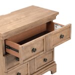Haven 3-Drawer Bedside Chest w/ Charging Station - Image 8