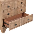 Haven 3-Drawer Bedside Chest w/ Charging Station - Image 9