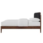 Charcoal Upholstered Platform Bed | Queen - Image 4