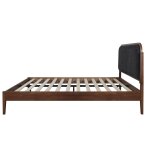 Charcoal Upholstered Platform Bed | Queen - Image 5