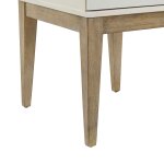 Modern Flat Drawer Front End Table with Open Shelf - Image 9