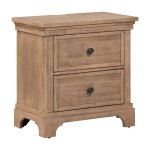 Haven 2-Drawer Nightstand w/ Charging Station