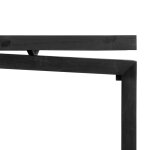 Aged Black Pine 79" Console Table - Image 5