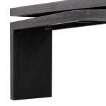 Aged Black Pine 79" Console Table - Image 7