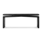 Aged Black Pine 79" Console Table - Image 3