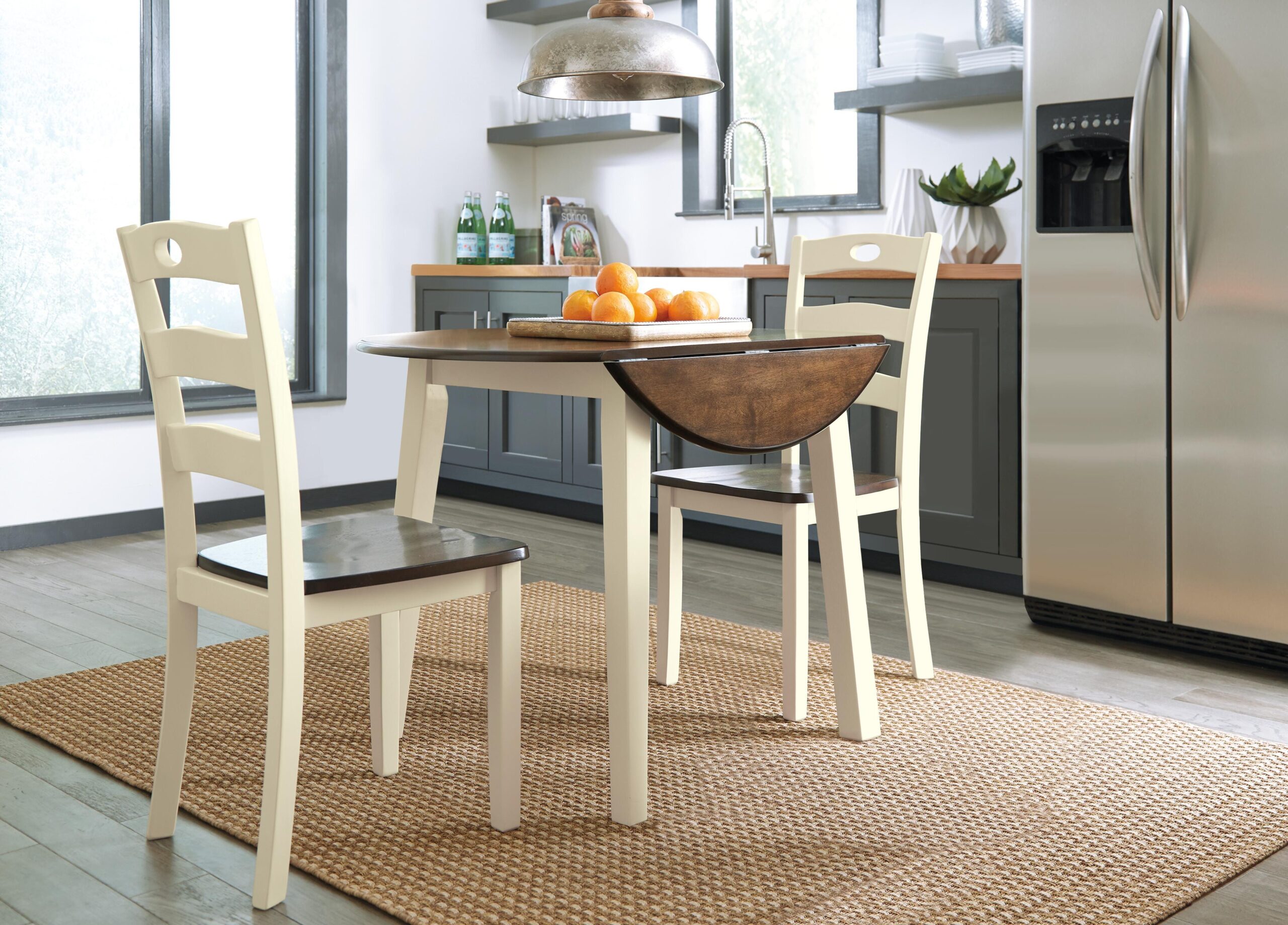 Woodanville Dining Table with 2 Chairs - Image 2