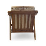 Leather Hide Occasional Chair - Image 4