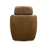 Renaissance Leather Swivel Gliding Chair - Image 5