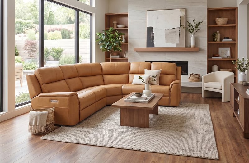 Dakota Sectional HCCJF1133SEC Inspire Living Room And Family Room Sectionals Contemporary 1 1