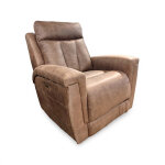 Dual Power Rocker Recliner | Taupe - Image 3