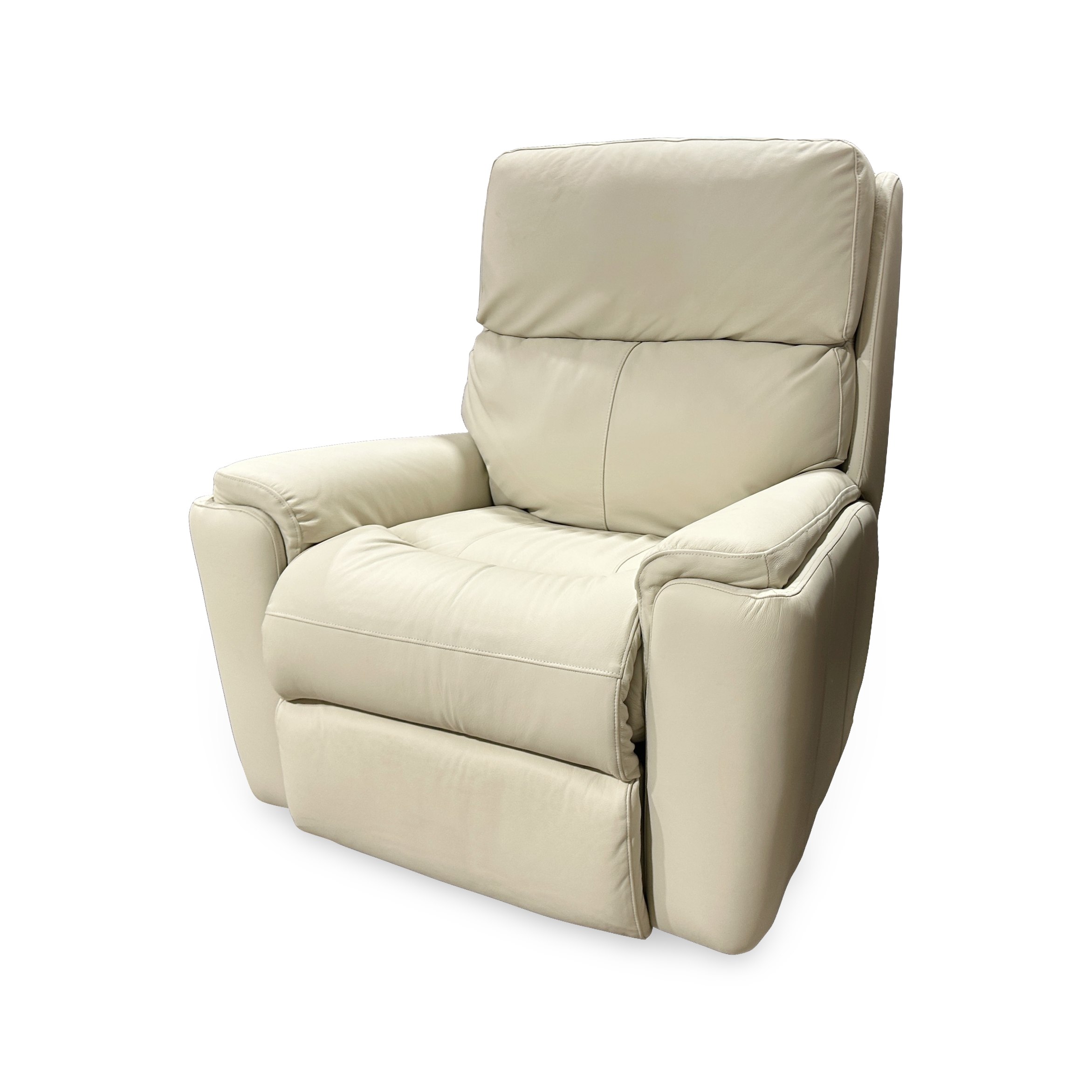 Rio Power Leather Rocker Recliner