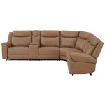 Momentum 6-Piece Triple Powered Sectional with Heat & Massage and Built-in Speakers - Image 3