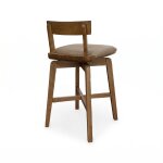 Aiden Low Back Swivel Counter Stool - Image 4