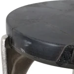 Black Quartz Round Nesting Tables - Image 6