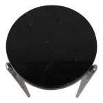 Black Quartz Round Nesting Tables - Image 7