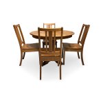 5-Piece Pedestal Table Dining Set - Image 2
