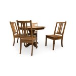 5-Piece Pedestal Table Dining Set - Image 3
