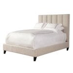 Avery Vertical Channel Upholstered Bed | Queen