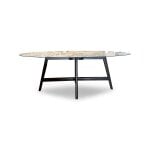 Oval Porcelain 84" Dining Table - Image 2