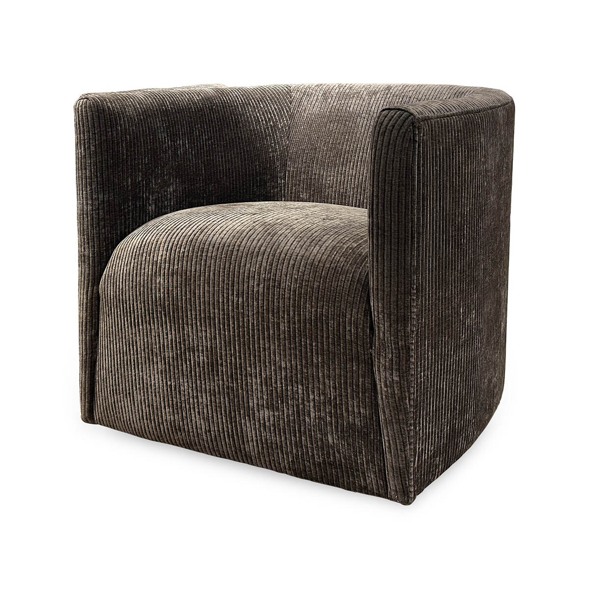 Frye Swivel Barrel Chair