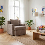 Delaney Sculpted Swivel Chair - Image 5