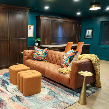 Chesterfield Sofa with Modern Accents