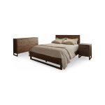 Mid-Century 3-Piece Bedroom Set | King Bed